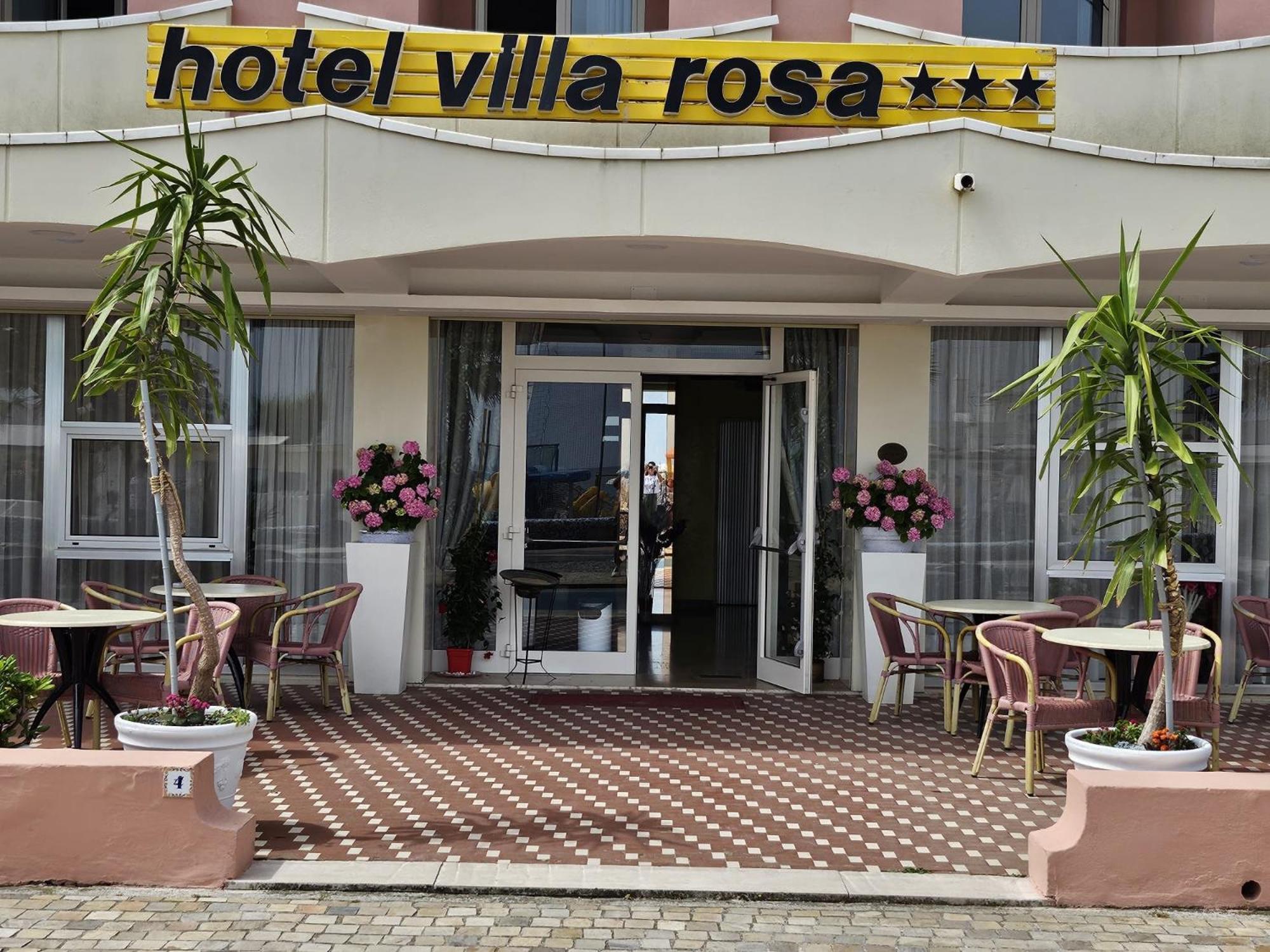 Hotel Villa Rosa Misano Adriatico Exteriör bild